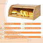 Bamboo bread bin
