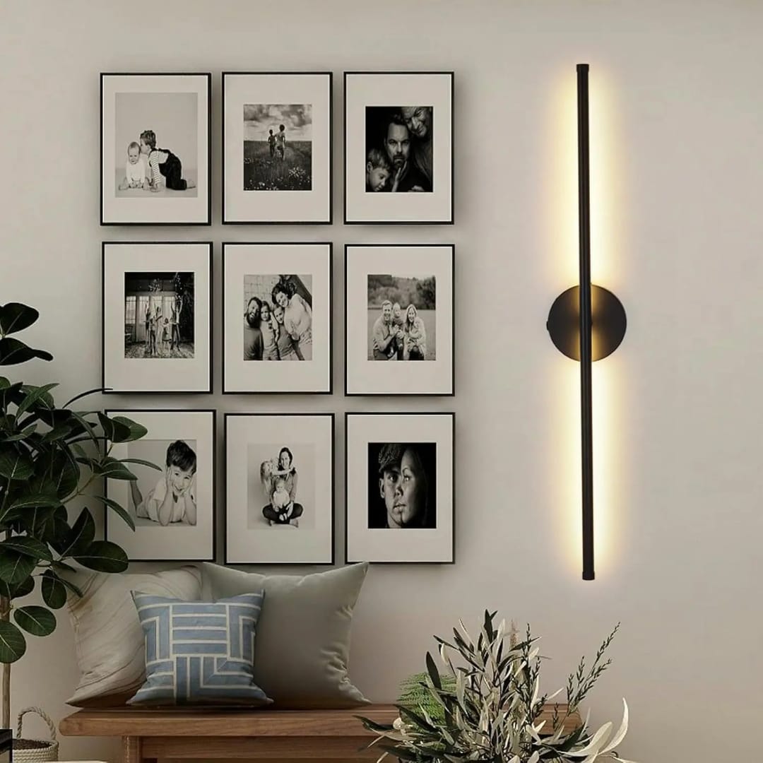 Modern Wireless LED Wall Sconce