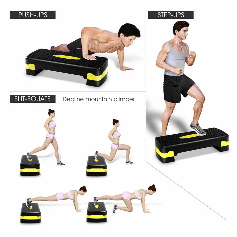 Aerobic fitness stepper