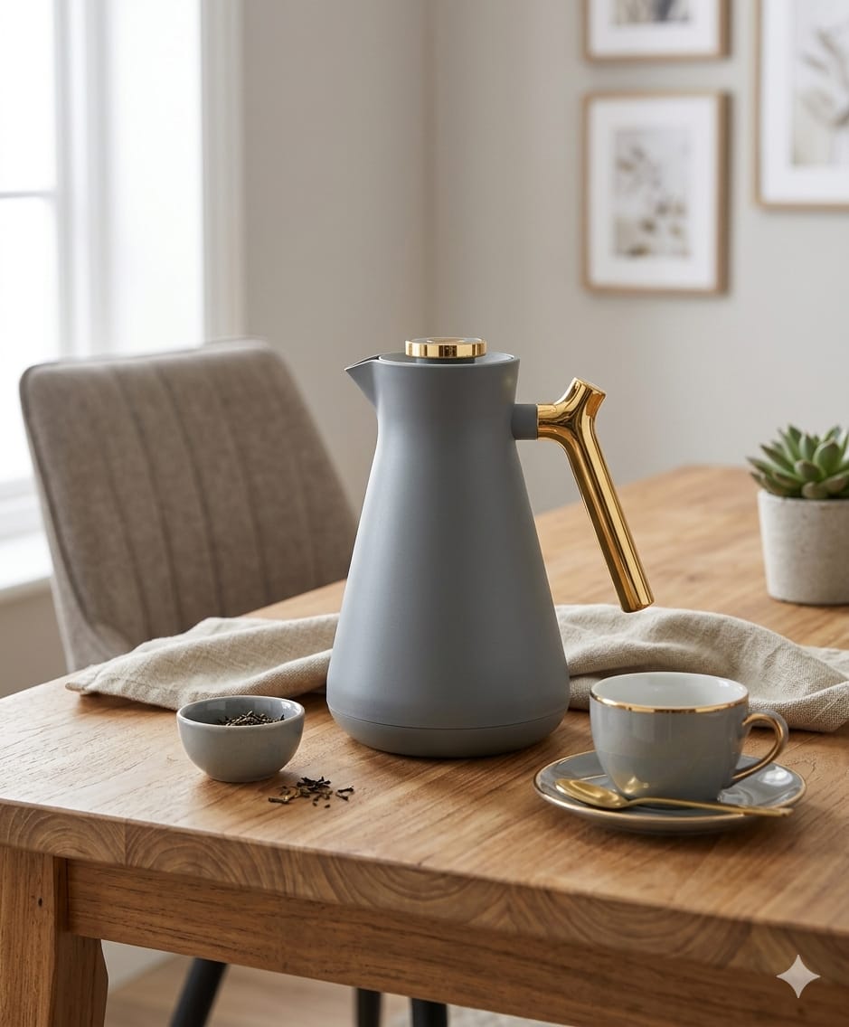 Vacuum Flask Push Button