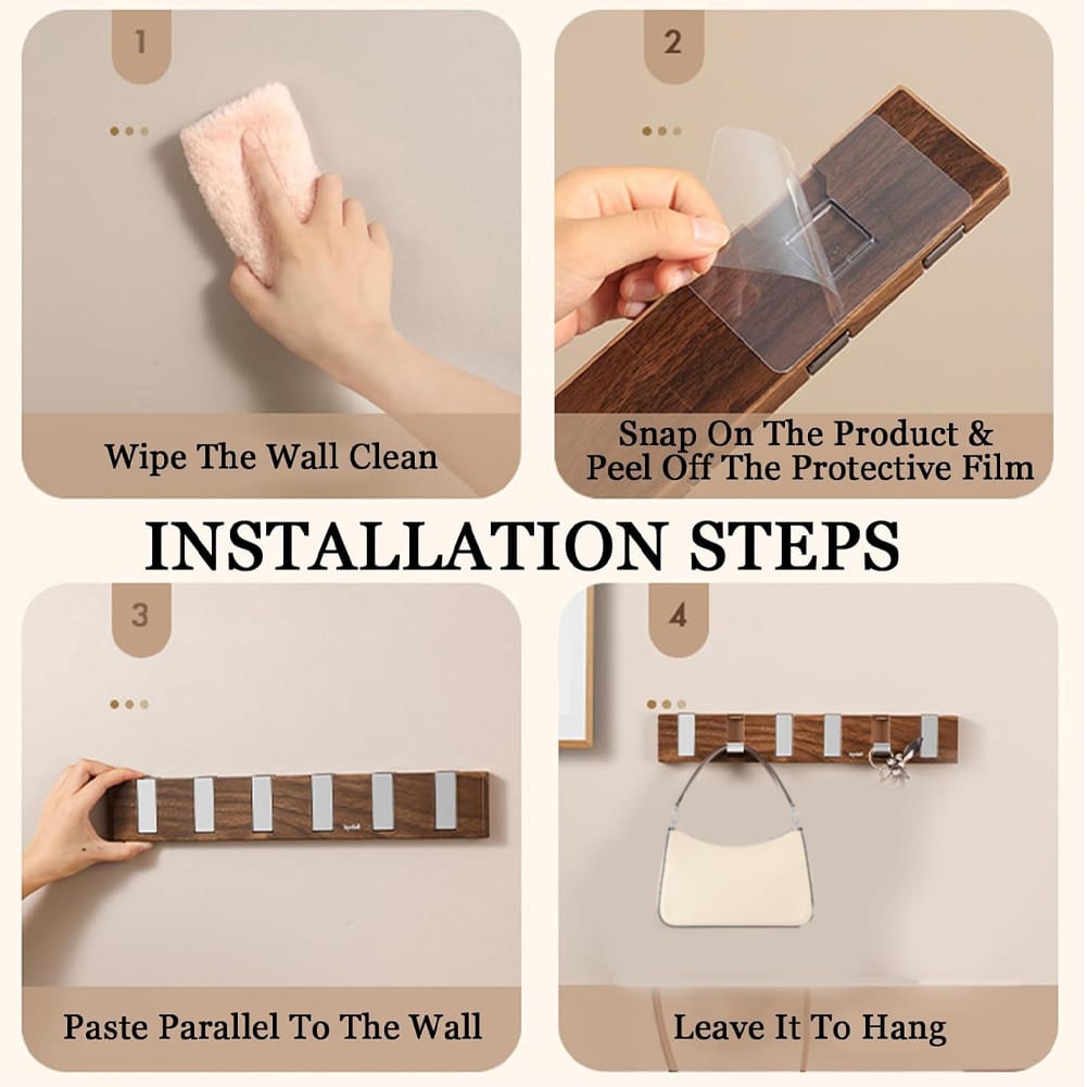 Multifunctional wood finish  hook