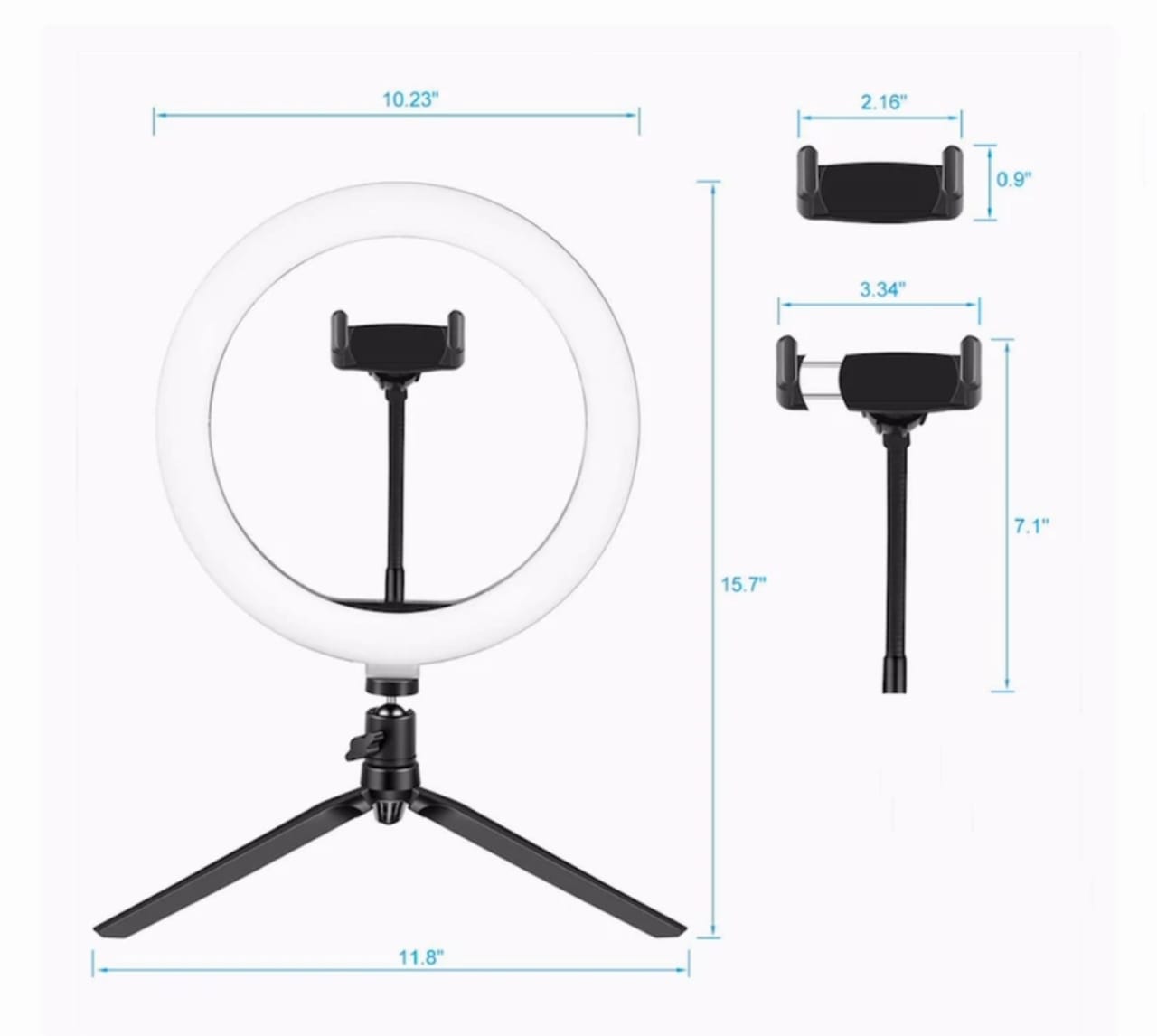 8 inch TRIPOD STAND RINGLIGHT