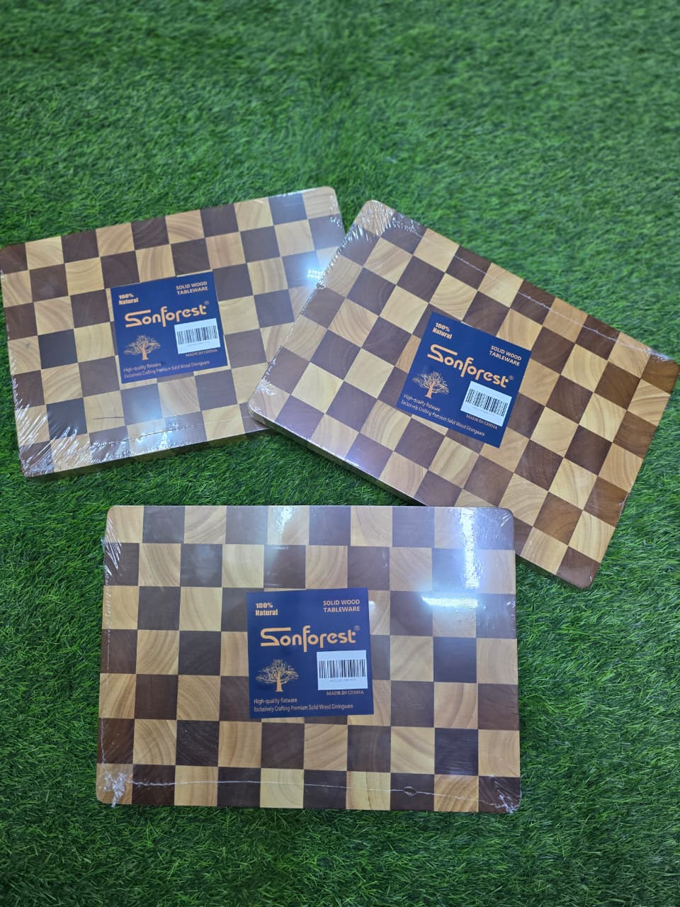 New Rectangular Acacia wood Cutting Board.