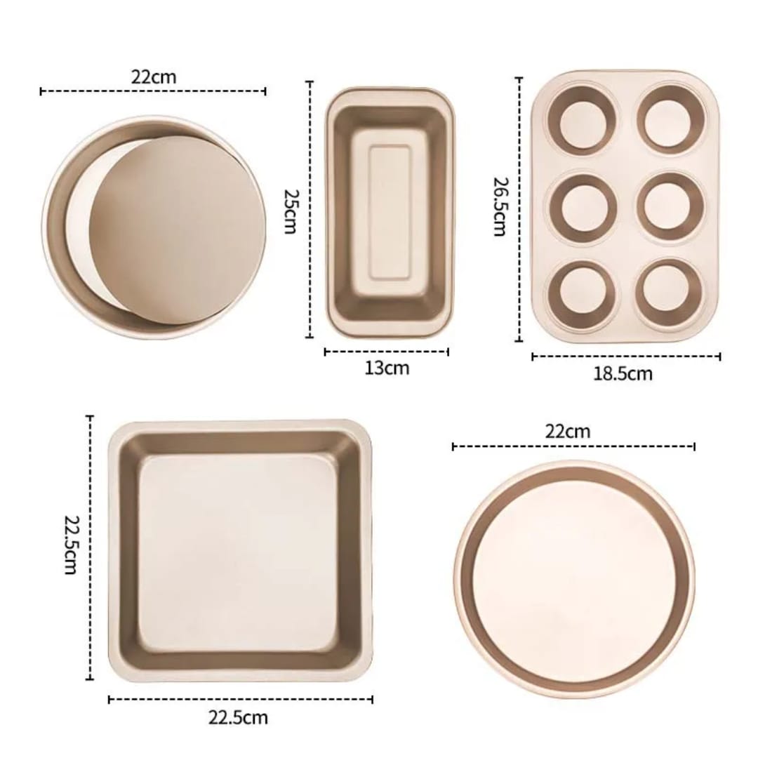 5pcs baking set
