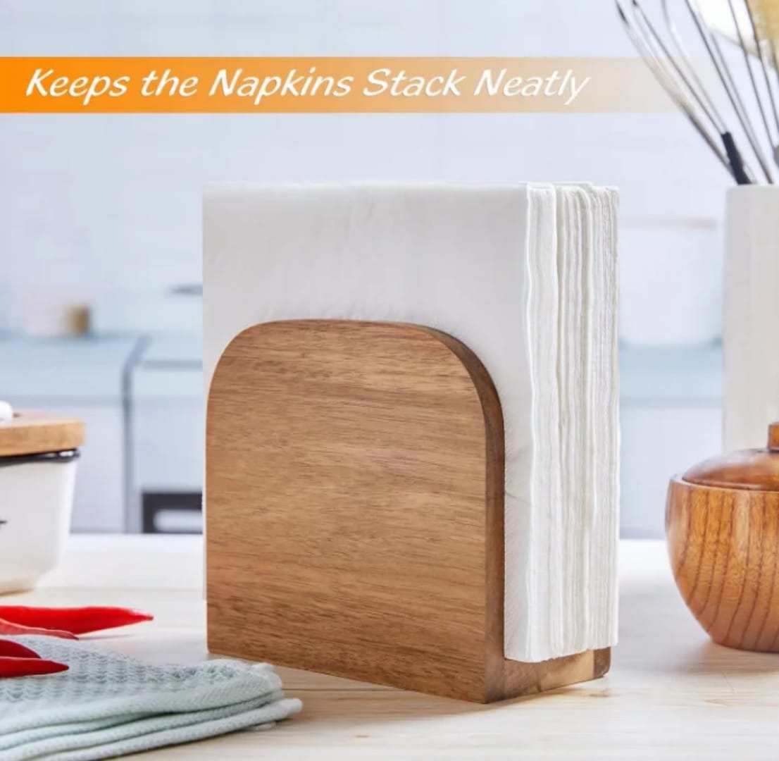 Wood Napkin Holder