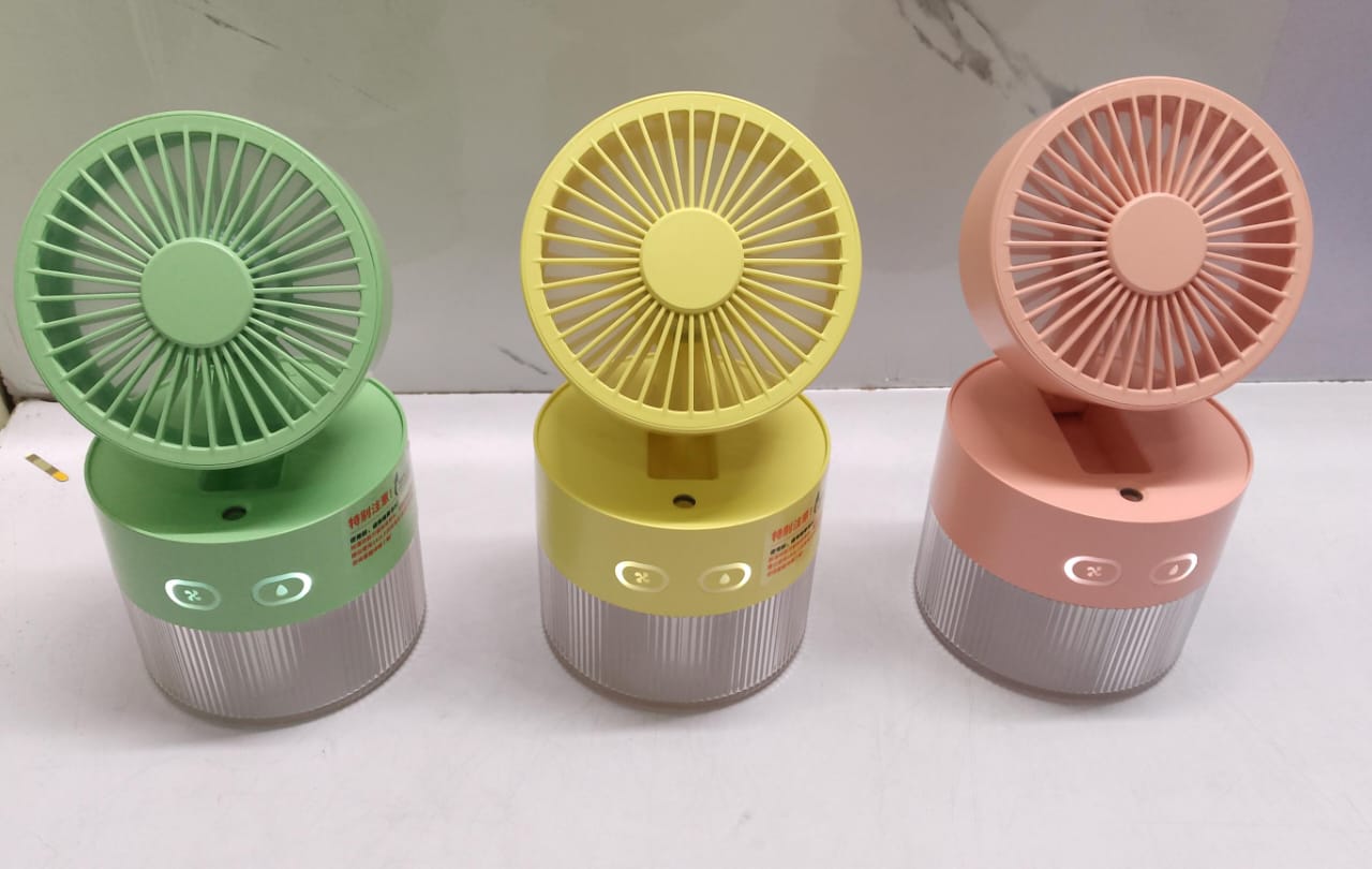 350ml 3 speed 35ml/h rechargeable portable fan