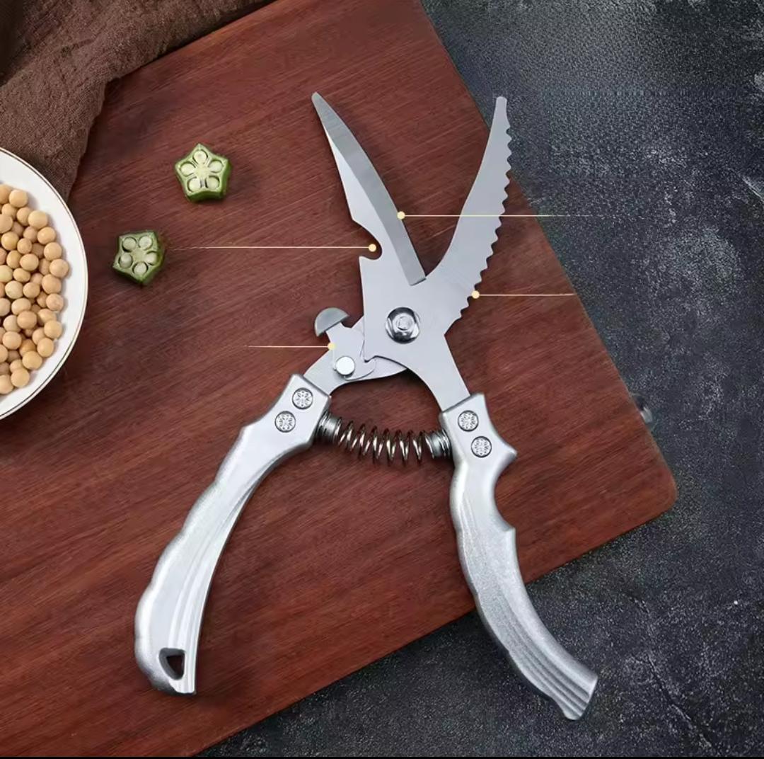 Mult-functional  Stainless steel thickened kitchen/chicken scissors