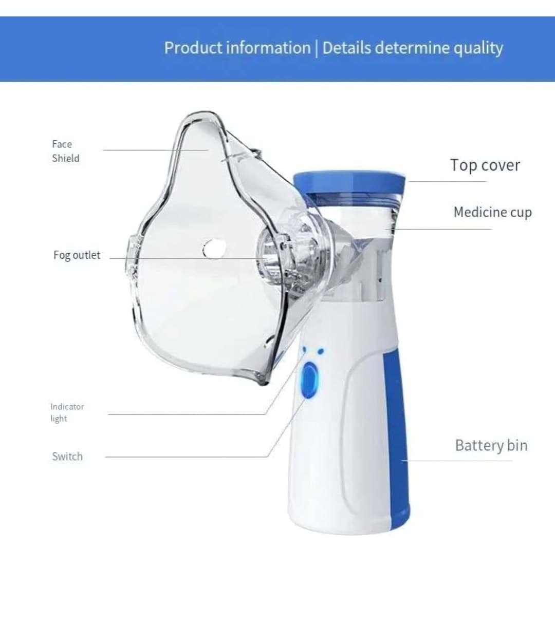 Portable Mesh Nebuliser