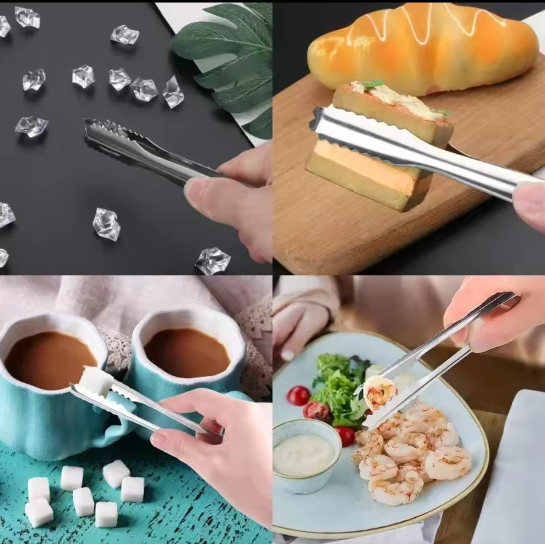 Multifunctional stainless steel tong