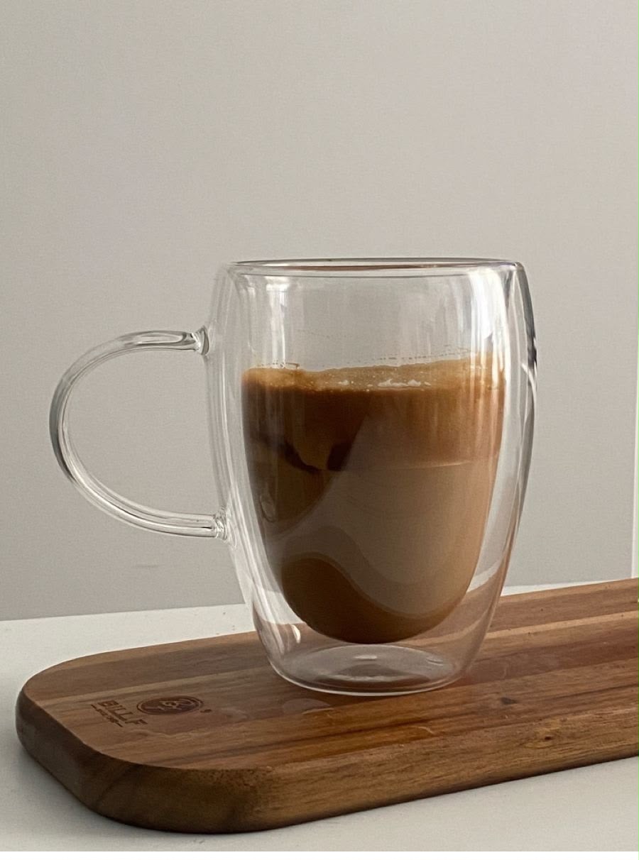 20OML Double walled mugs( 2 pcs set)