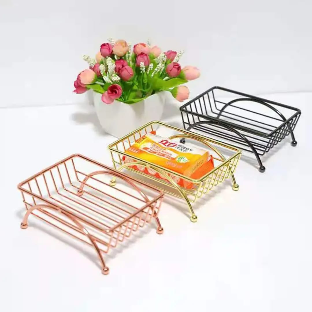 CHROME PLATED SOAP DISH / SOAP HOLDER