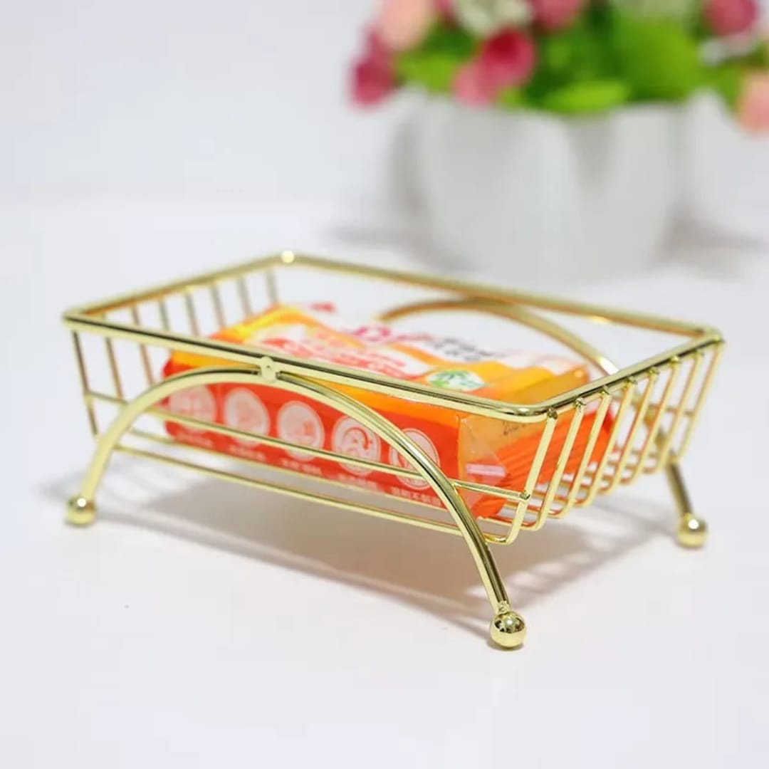 CHROME PLATED SOAP DISH / SOAP HOLDER