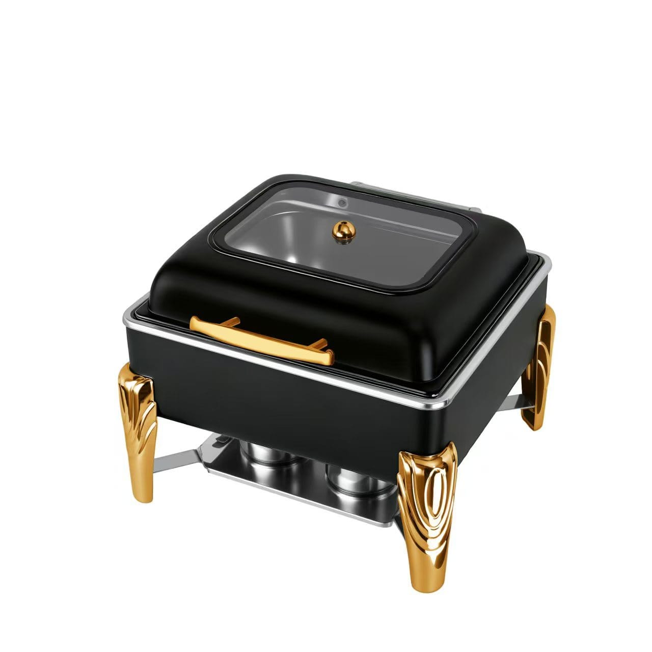 6.0L Square Hydraulic Stainless steel Chaffing Dish Buffet