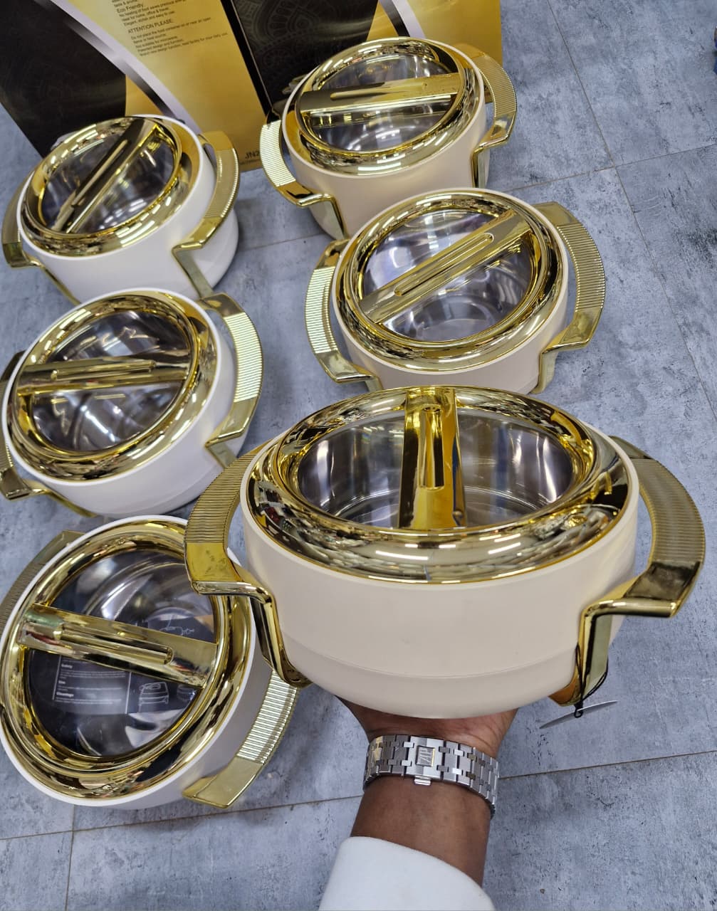 3pcs insulated Food-grade warmer / Hotpots