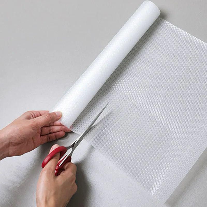 Clear drawer liners oil proof moisture cupboard shelf liner mat