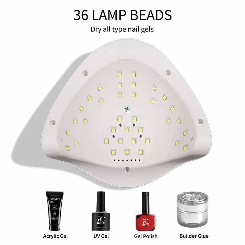 Professional UV/LED nail lamp dryer gel polish 1600