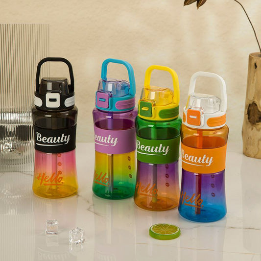 Multicolour (beauty) water bottle band