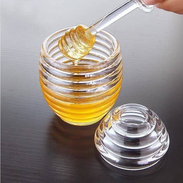 Acrylic  honey dispenser