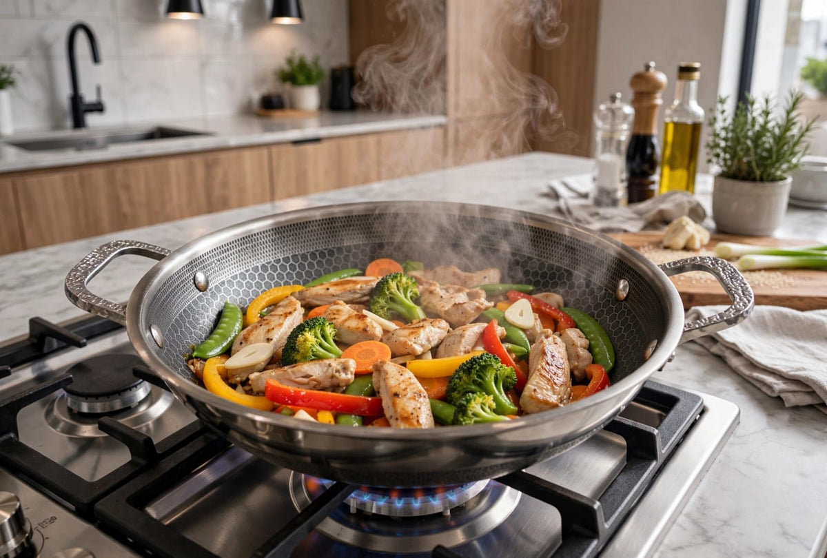 30 CM WOK PAN* 4.5 Ltrs