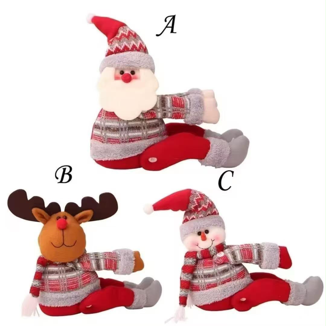 ✨Christmas Plush Snowman Curtain Tiebacks