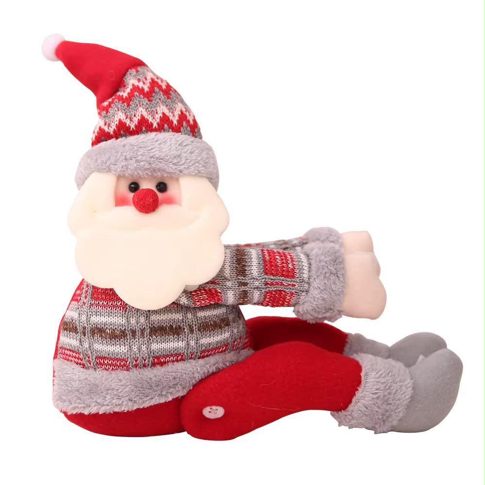 ✨Christmas Plush Snowman Curtain Tiebacks