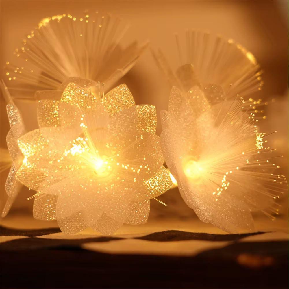 ✨ 10M LED Fiber Optic Dandelion Fairy Lights ✨