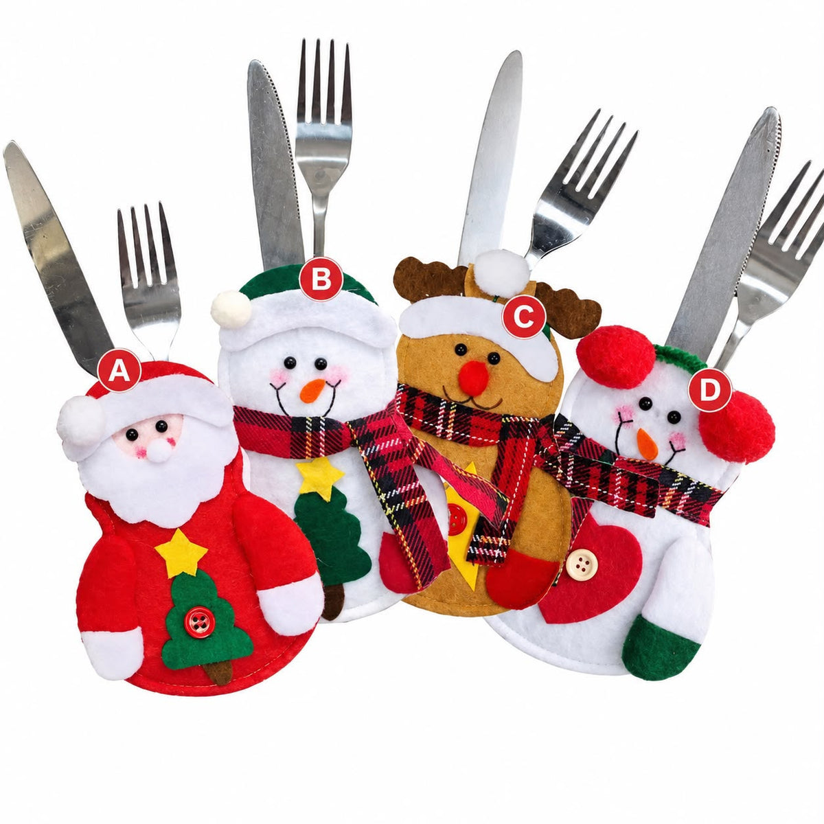🎄 Christmas Cutlery Holders