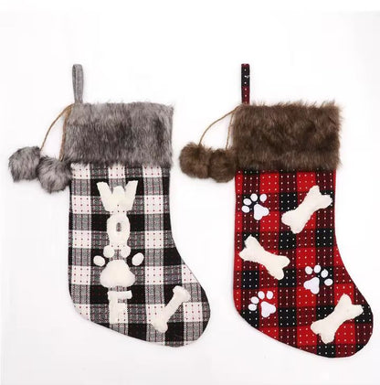2pc Christmas decor socks