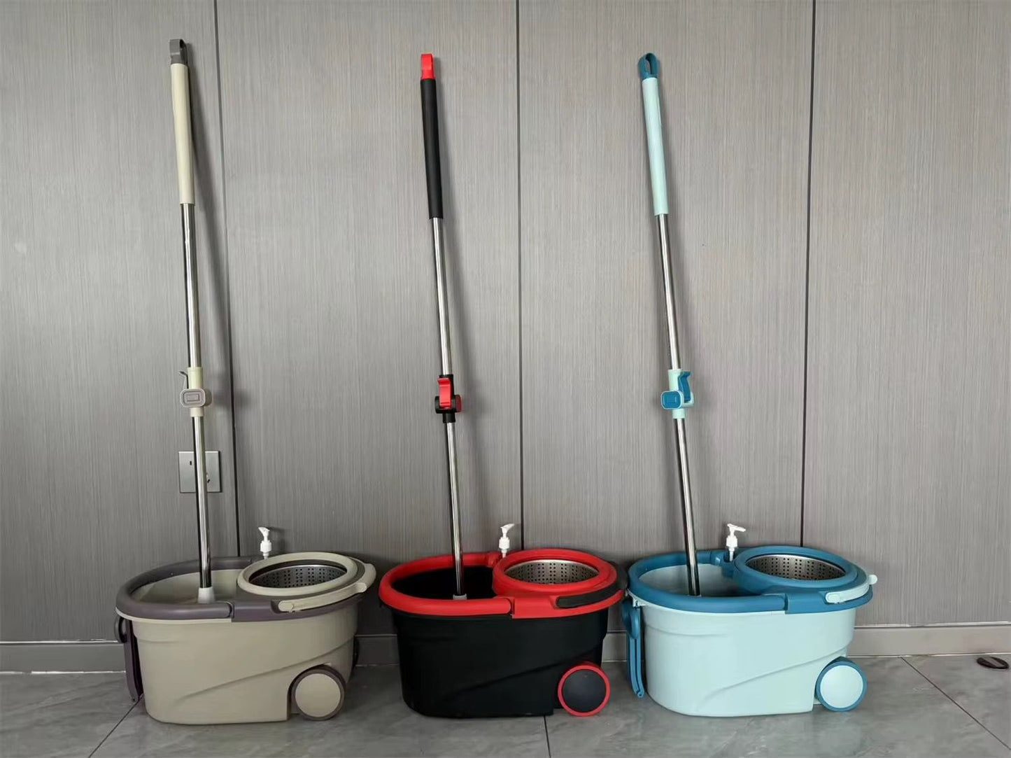 Metallic Spin Mop