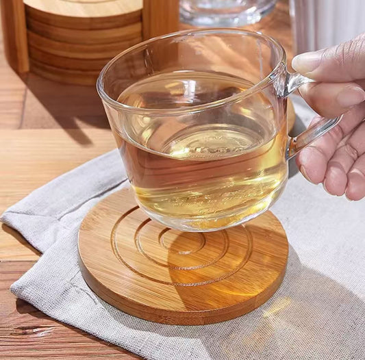 Round Bamboo Coaster