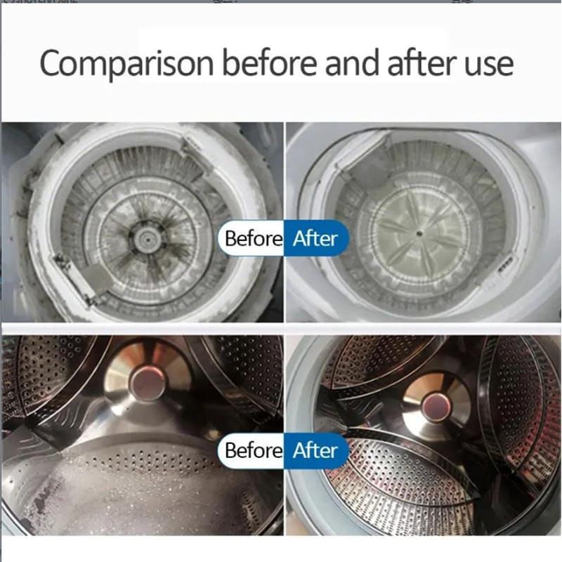 Drum Washing Machine Cleaning Tablets