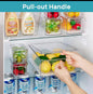 7pc BPA-Free Stackable Acrylic Fridge Organizer