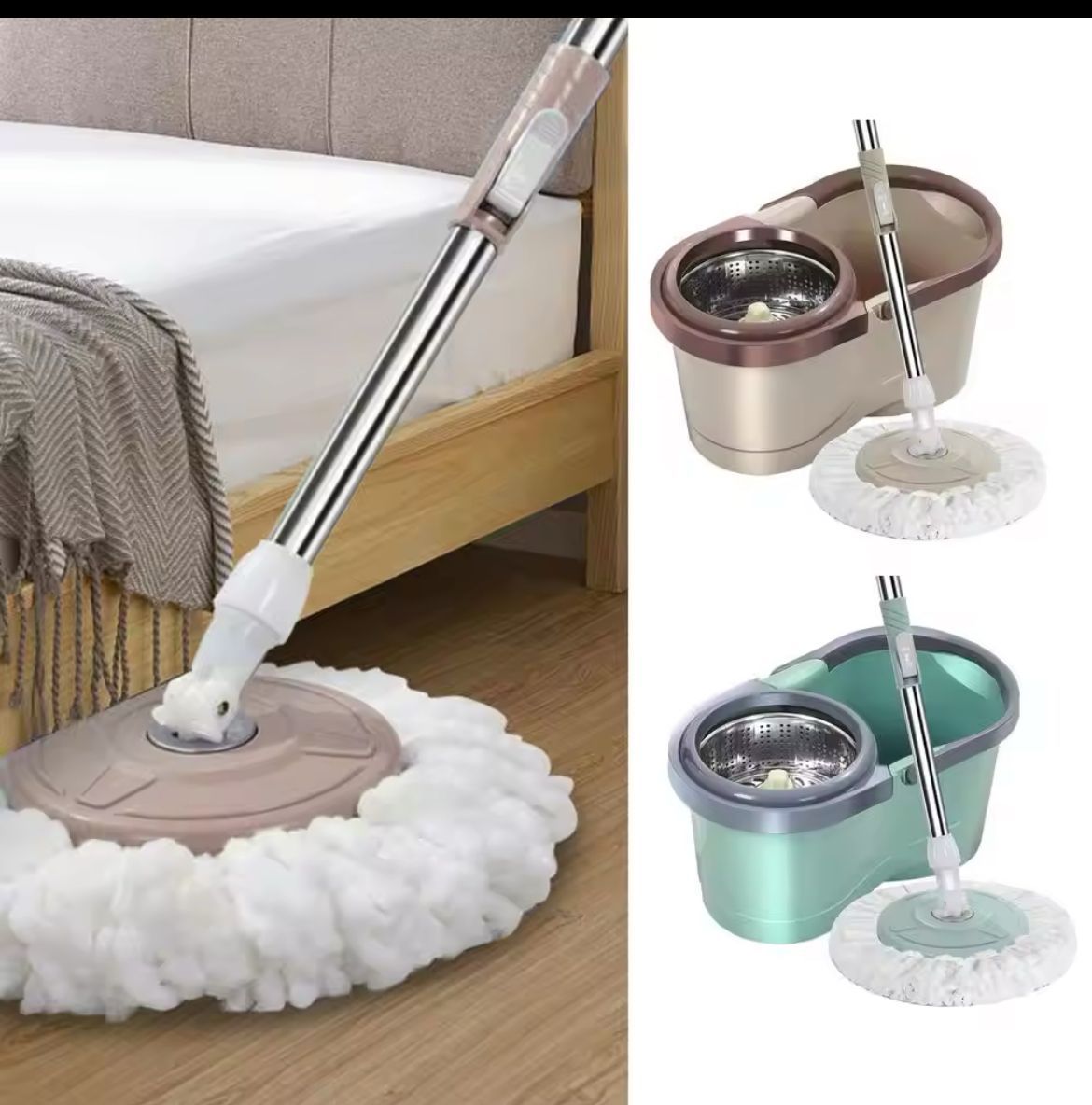 Metallic Spin Mop