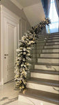 2.5M Christmas Snow Flocked Garland